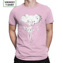 Load image into Gallery viewer, The Skull Punisher Men T Shirt Supper Hero Fitness Streetwear Memento Mori Humorous Tees Short Sleeve T-Shirt 100% Cotton
