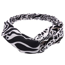 Load image into Gallery viewer, Fashion Women Summer Autumn Suede Headband Vintage Cross Knot Elastic Hair Bands Soft Solid Girls Hairband Hair Accessories
