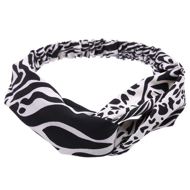 Fashion Women Summer Autumn Suede Headband Vintage Cross Knot Elastic Hair Bands Soft Solid Girls Hairband Hair Accessories