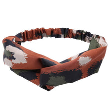 Load image into Gallery viewer, Fashion Women Summer Autumn Suede Headband Vintage Cross Knot Elastic Hair Bands Soft Solid Girls Hairband Hair Accessories
