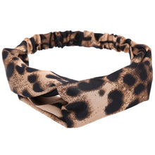 Load image into Gallery viewer, Fashion Women Summer Autumn Suede Headband Vintage Cross Knot Elastic Hair Bands Soft Solid Girls Hairband Hair Accessories
