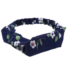 Load image into Gallery viewer, Fashion Women Summer Autumn Suede Headband Vintage Cross Knot Elastic Hair Bands Soft Solid Girls Hairband Hair Accessories
