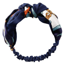 Load image into Gallery viewer, Top Knot Turban Headband Elastic Hairband Hair Accessories for Girls No Slip Stay on Knotted Head band Hair Band for Women
