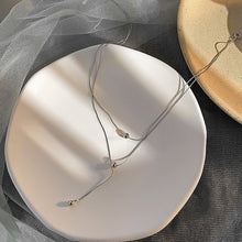 Load image into Gallery viewer, Kpop Fashion Gold color Choker Necklace Women Cute Girl Double Layer Chain statement Necklace for Women Jewelry Wholesale 2020
